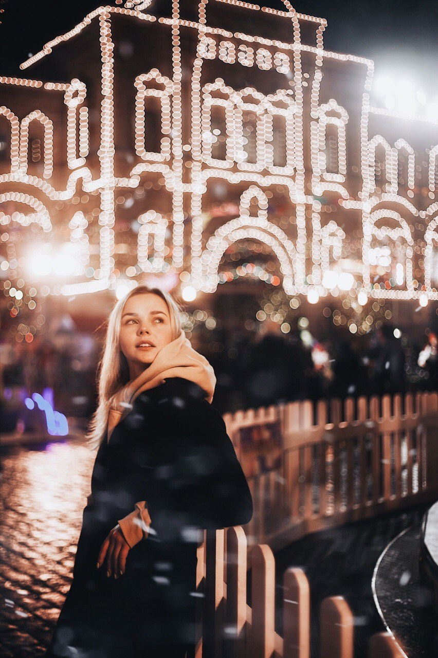 Рождество в городе. Фотограф Евгения Соул Москва