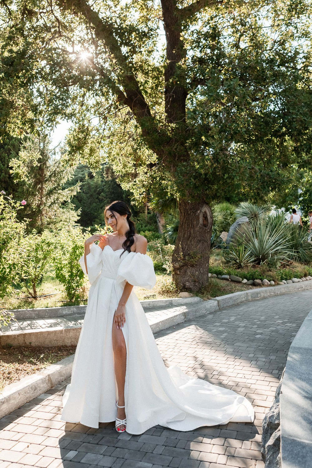 Николай и Юля — Свадебная фотосессия в Форосском парке. Свадебный фотограф, фотосъемка в Крыму, Севастополе, Симферополе, Ялте