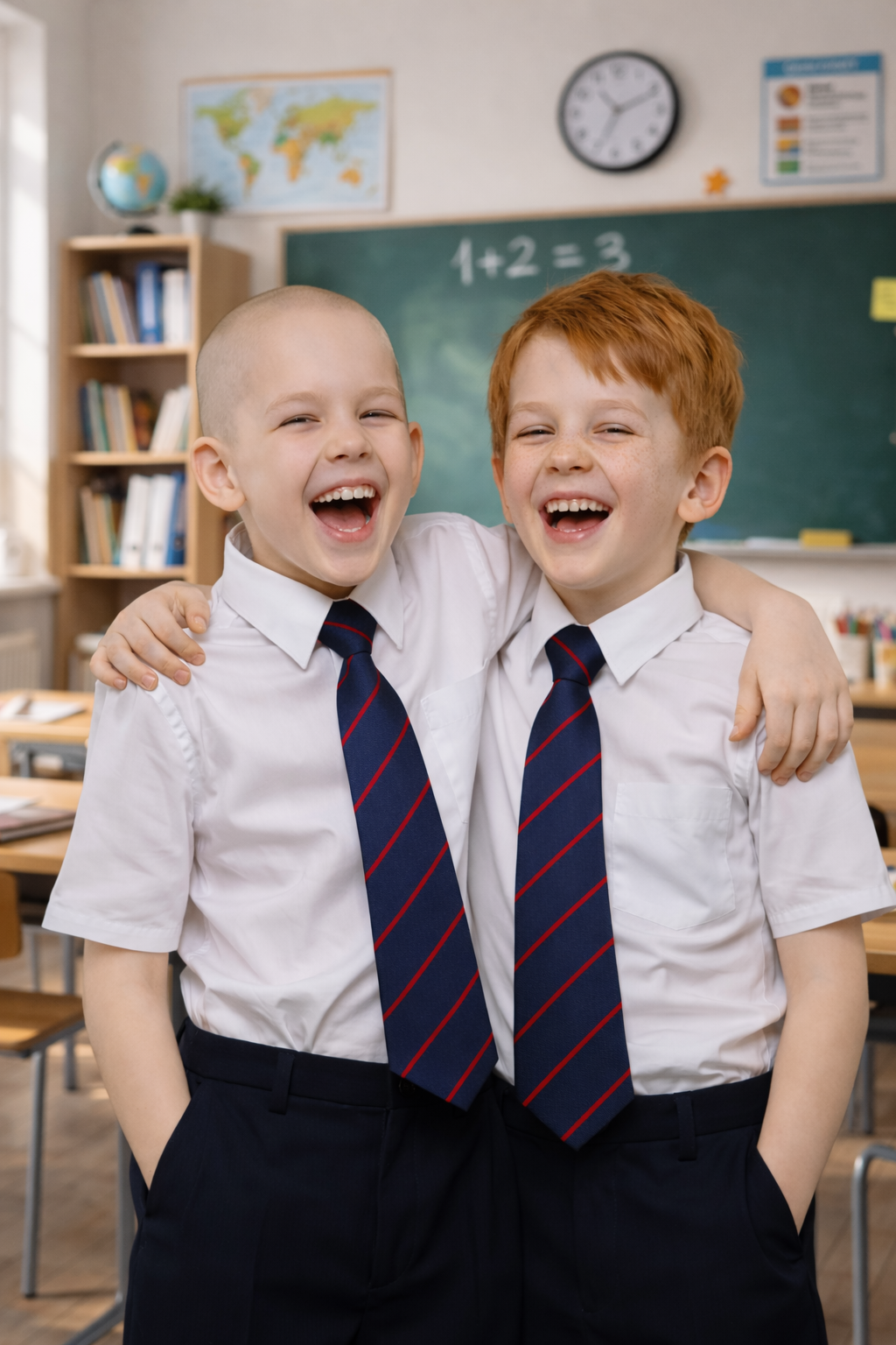 Школьная фотография. King and Queens