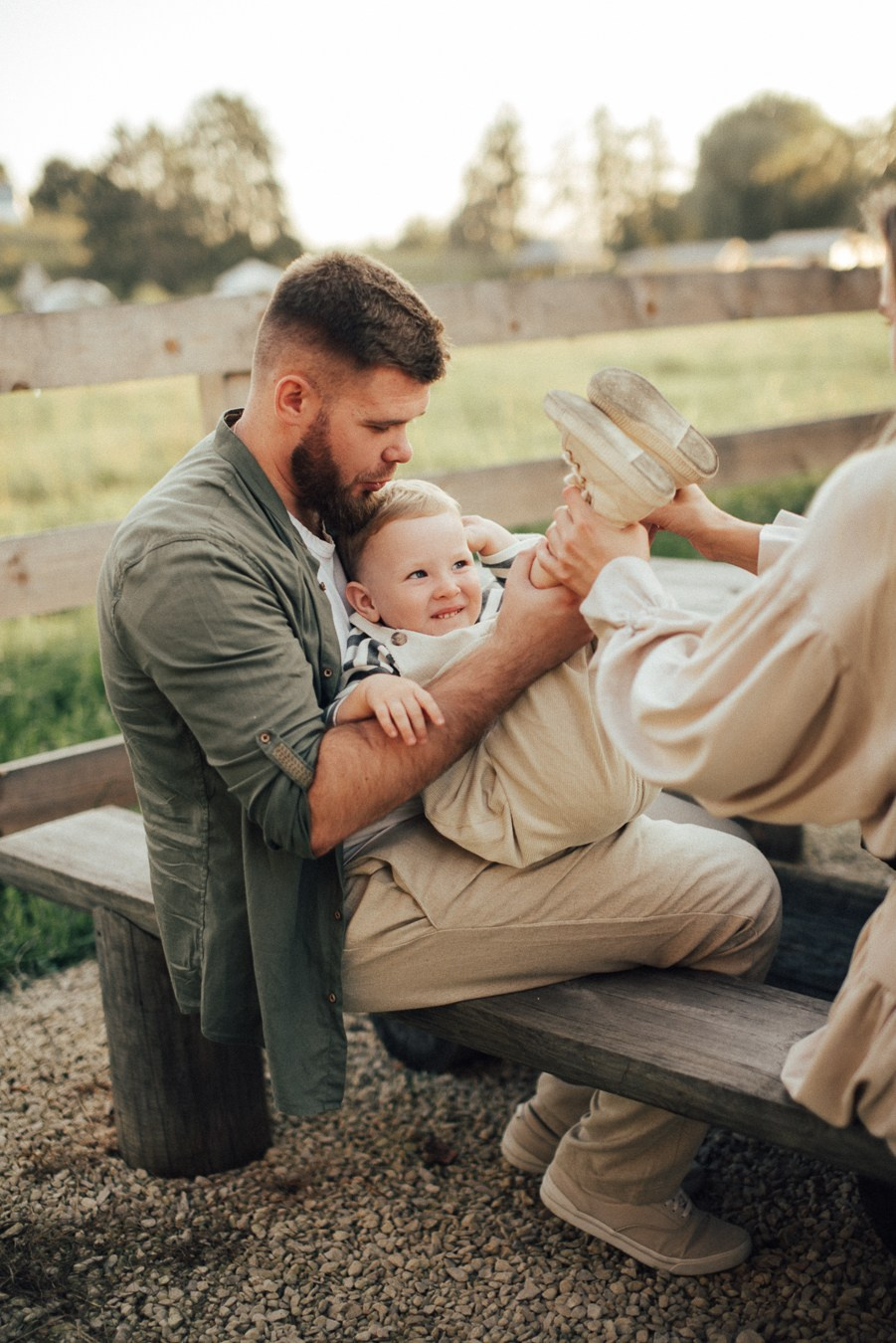 Саша, Настя, Арсений | на природе