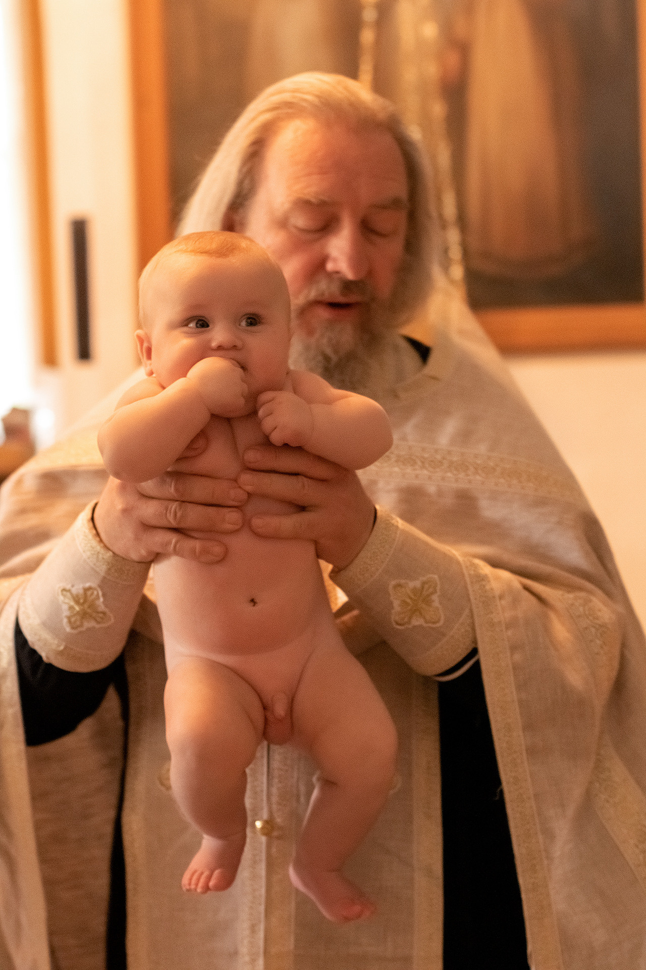 Крестины Мирона. Фотограф Кристина Голубева г. Сергиев Посад