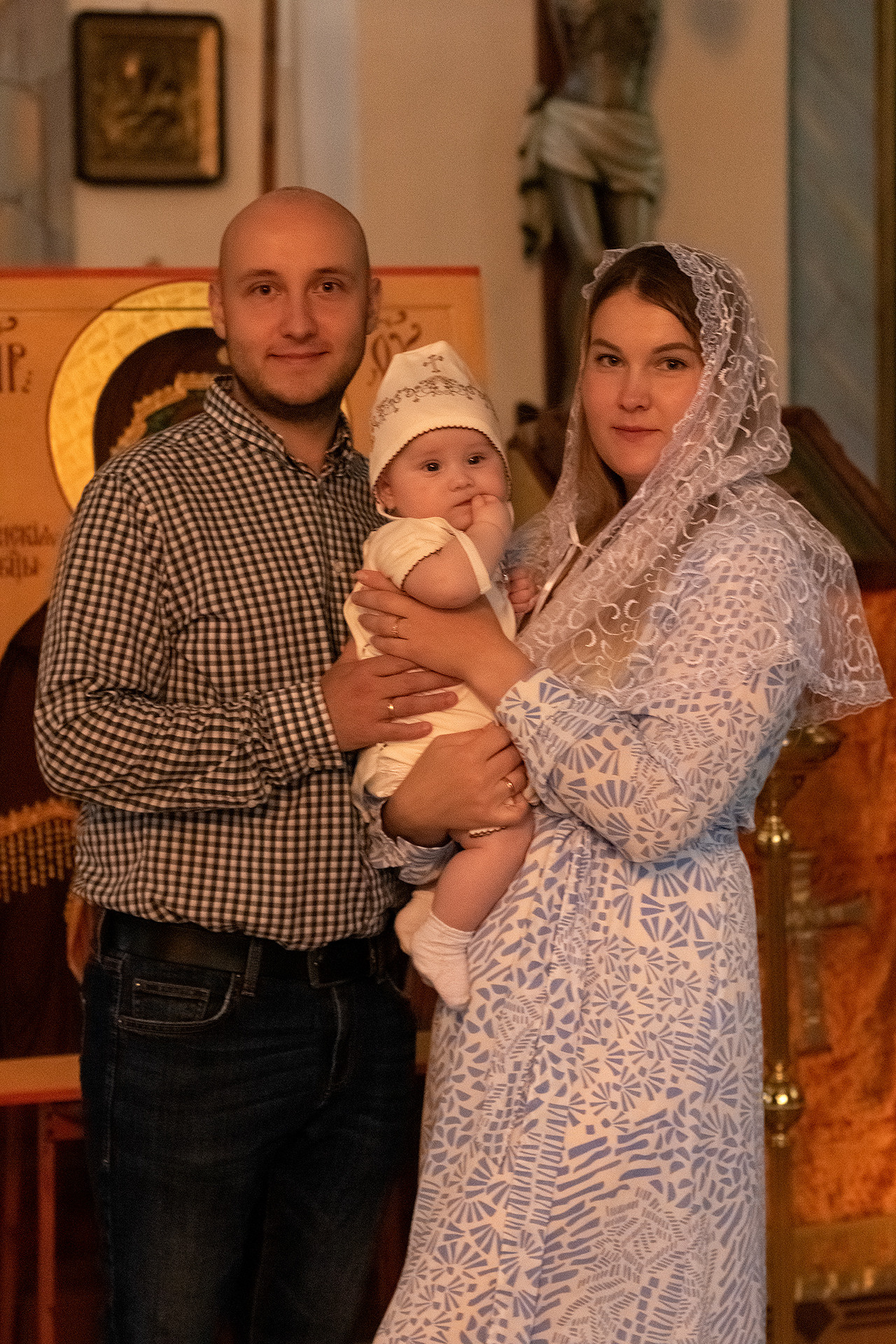 Крестины Мирона. Фотограф Кристина Голубева г. Сергиев Посад