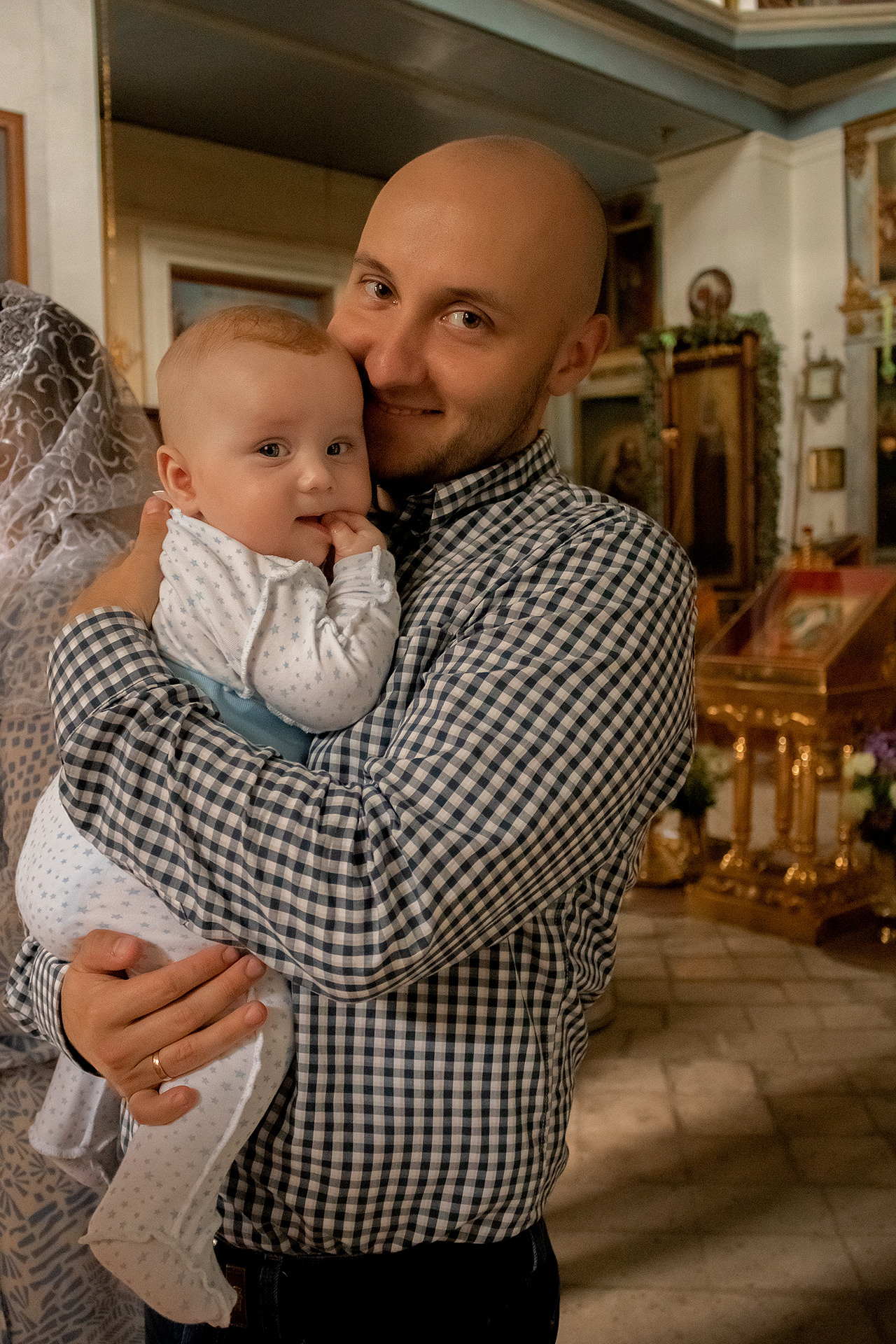 Крестины Мирона. Фотограф Кристина Голубева г. Сергиев Посад