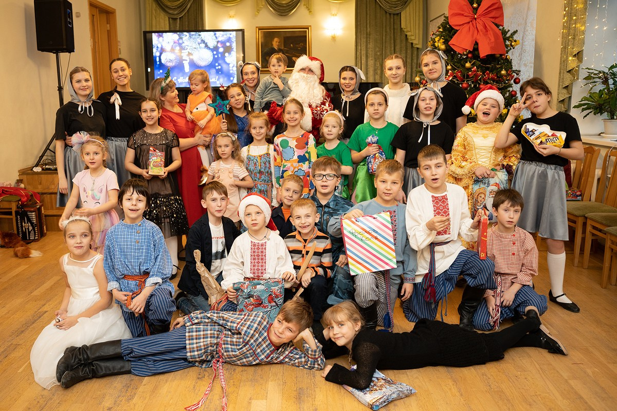 Новогодняя ёлка для ребят в ДШИ имени И. О. Дунаевского!. Фотограф Мария Ковкова
