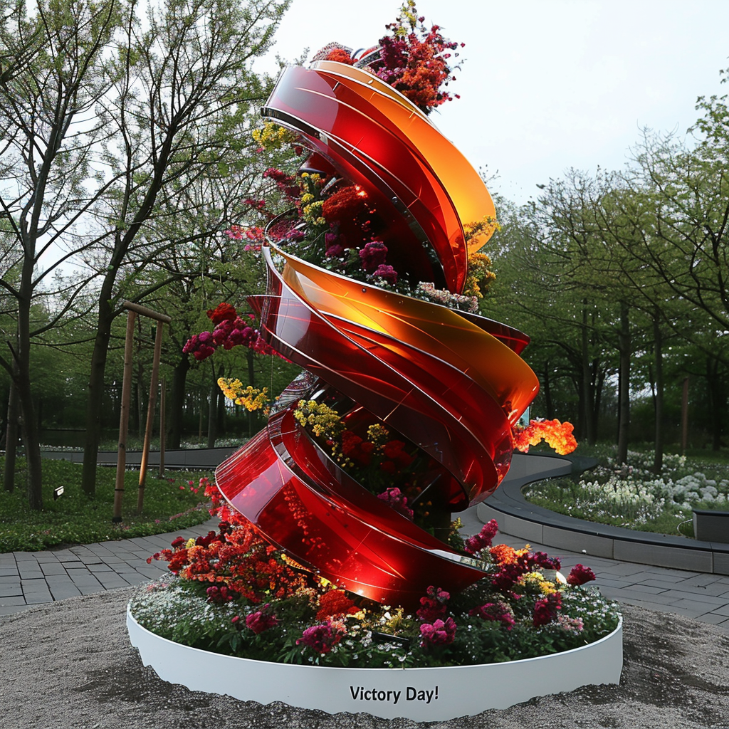 Разработка эскизов декора для тендера для праздника 9 мая. Главная