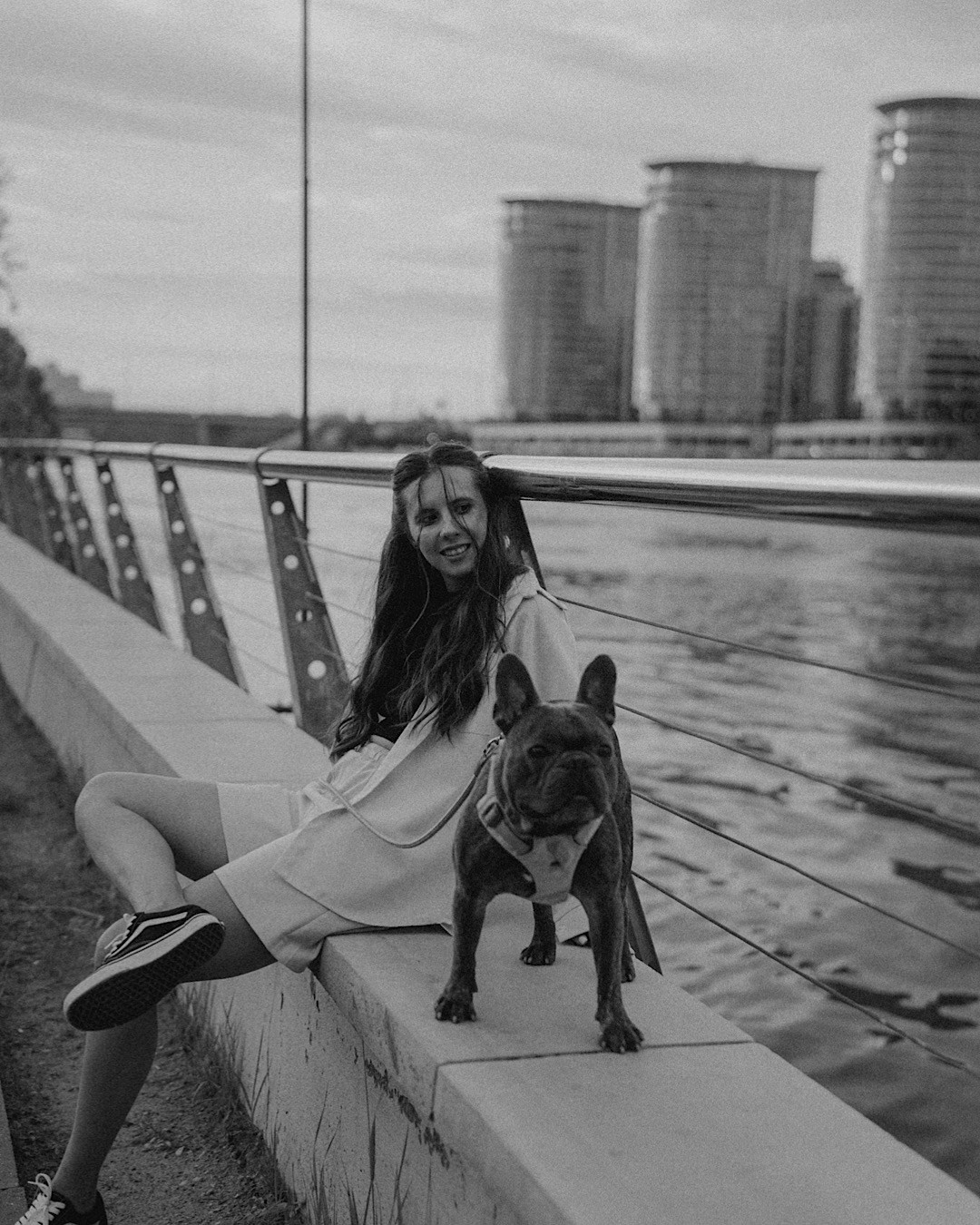 Аня и Чак. Фотограф анималист в Москве и Санкт-Петербурге Свиридова Анна