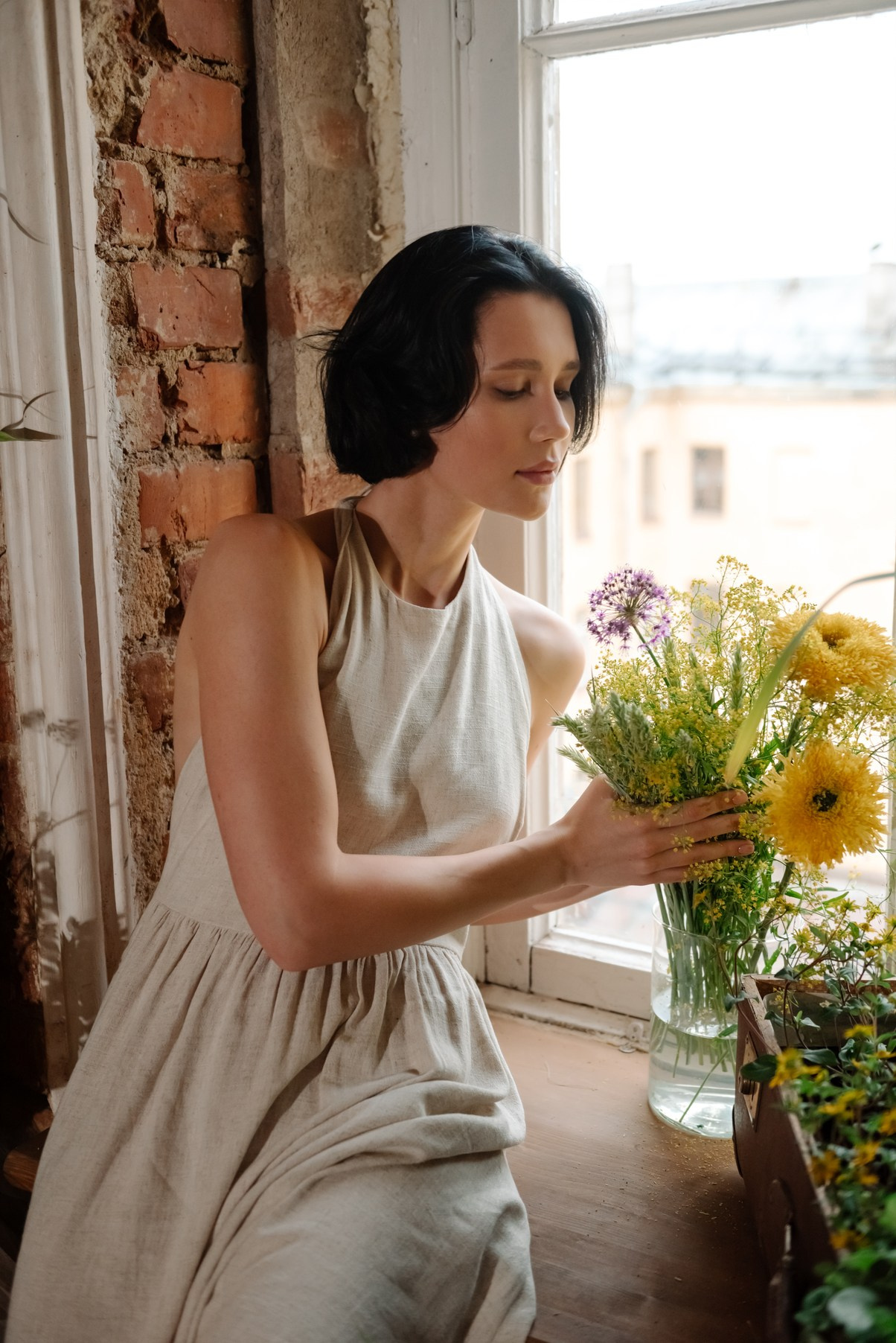 Индивидуальная. С люпинами. Свадебный и сеейный фотограф в Санкт-Петербурге Елена Худякова