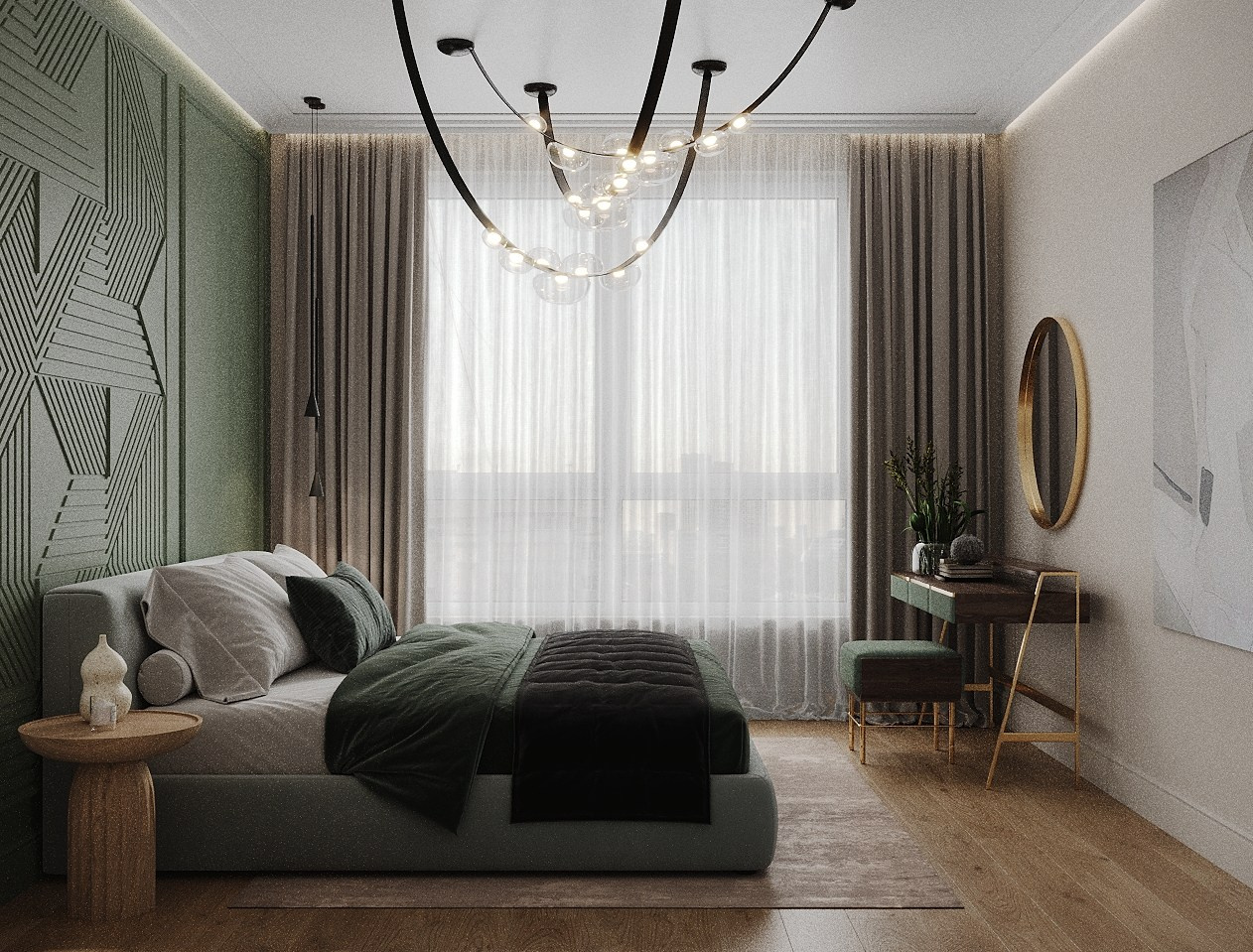 Сердце Столицы. Компактная квартира для сдачи в аренду. Дизайн интерьеров с Анастасией Рулевой