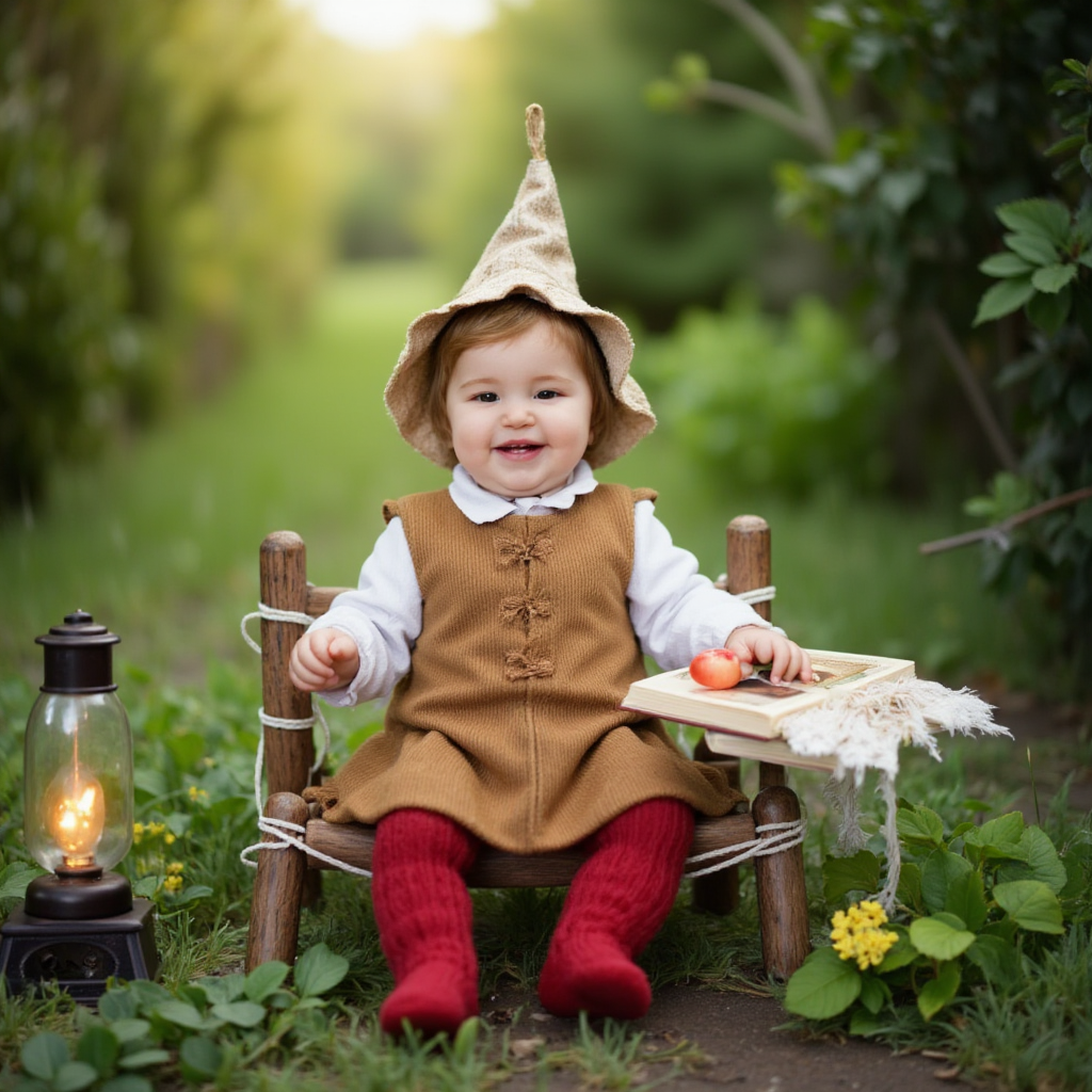 Фотосессия в Сказочном Лесу. Детская Фотостудия ГОДОВАСИКИ в Санкт-Петербурге фотосесия на годик