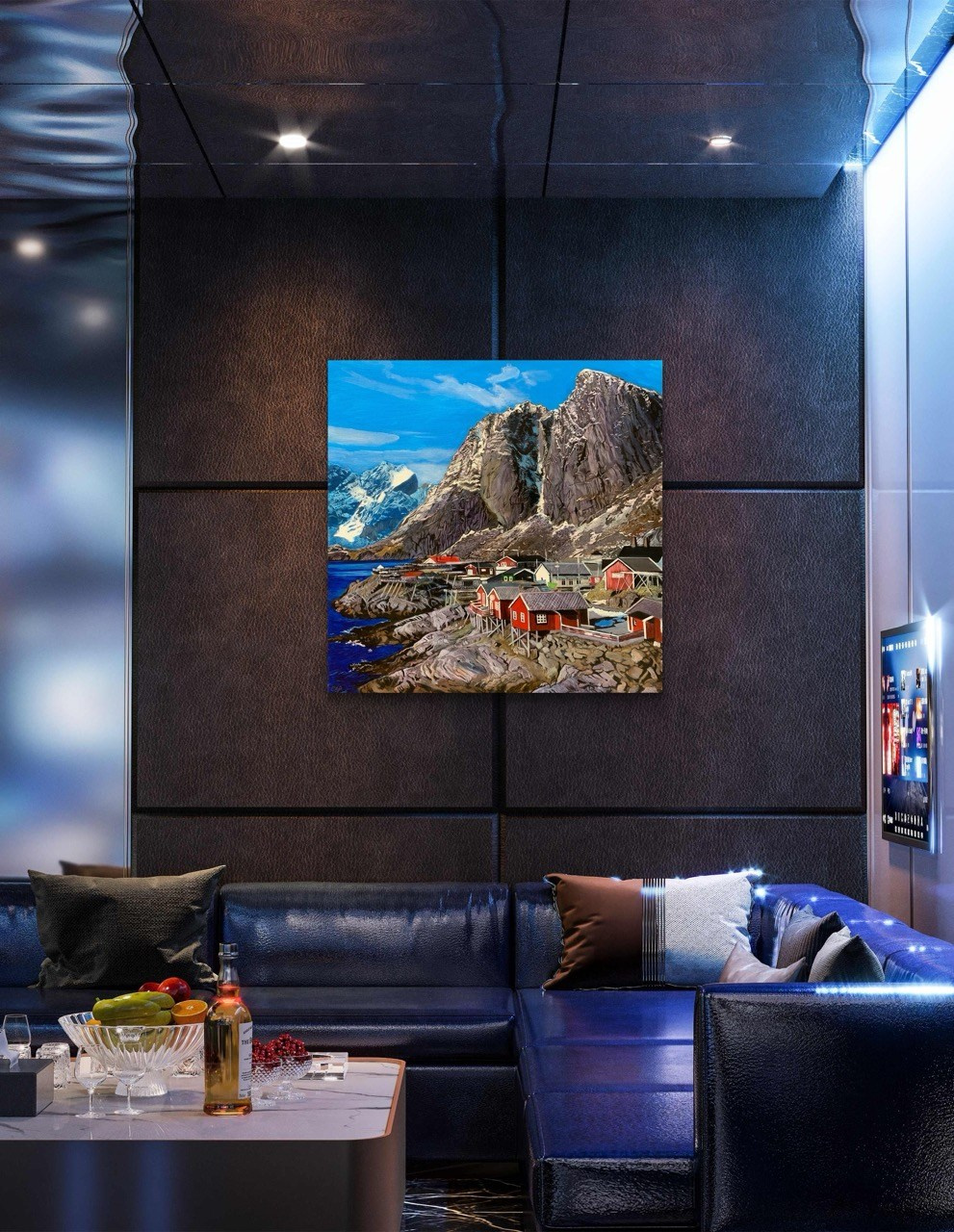 Серия «Города — великие творения рук человеческих». Картины пейзаж