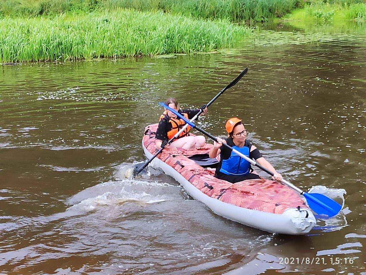 Сплав на байдарках 21.08.21. Галерея Фантим