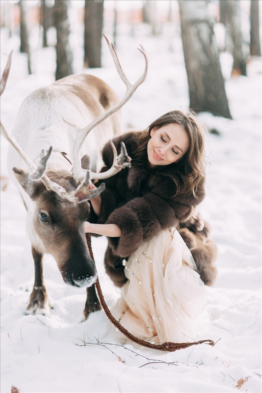 Стильная зимняя свадьба