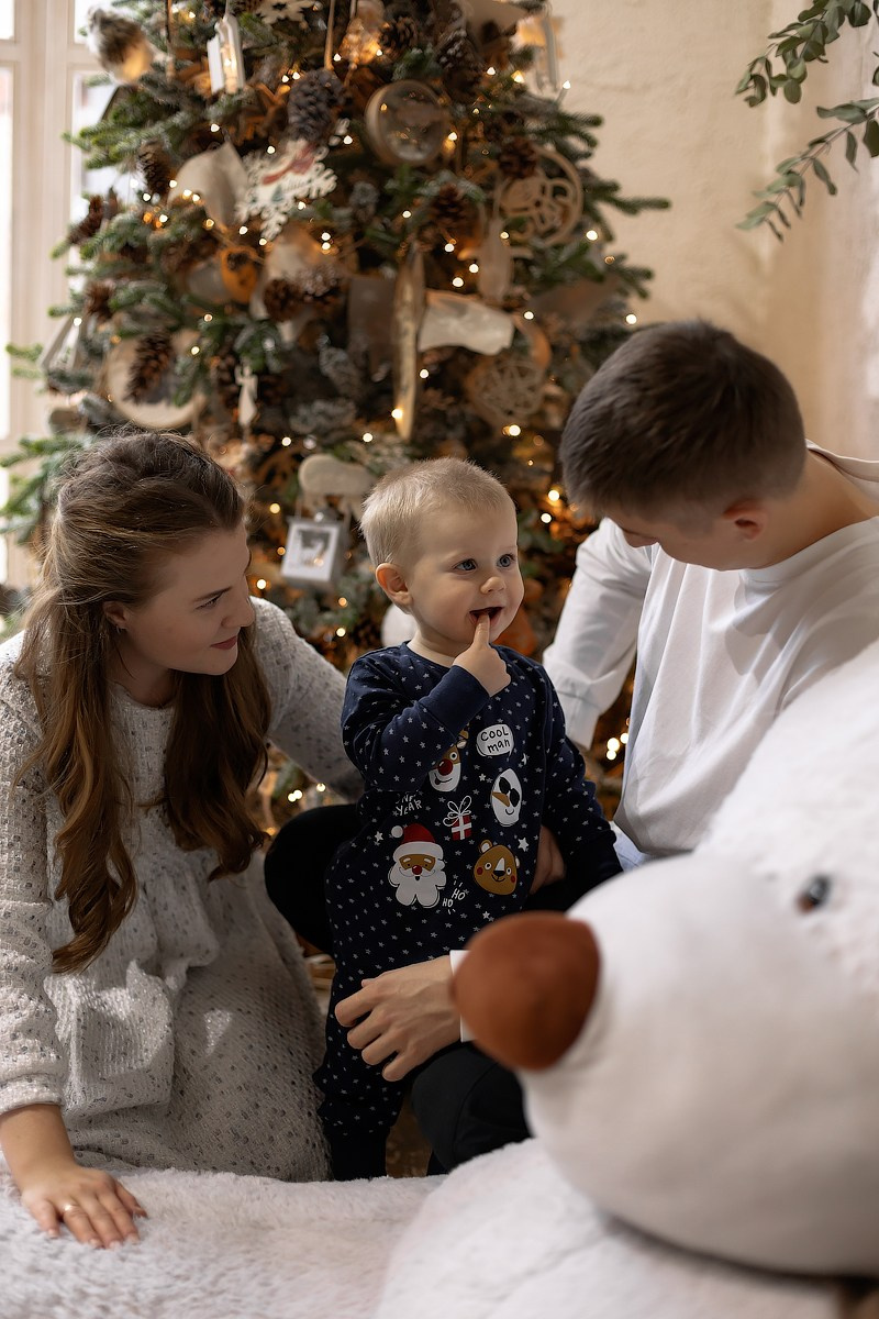 Новогодняя студийная фотосессия в Москве