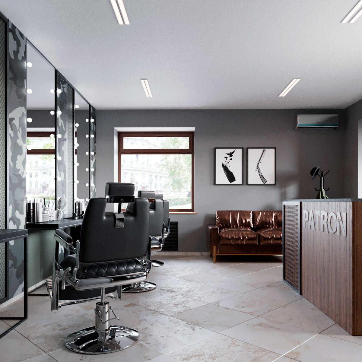 Коммерческий интерьер в Саратове — дизайн с авторским надзором. Студия «Табурет». Дизайн интерьера в Саратове — функционально, без переплаты, под ваш бюджет