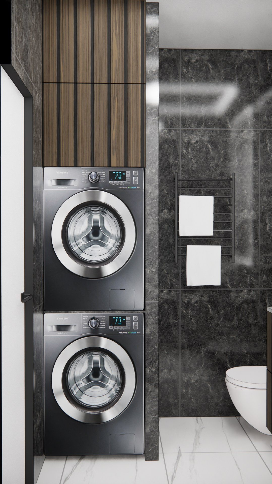 Проект № 4 — Квартира 64 кв. м. LANOIR: визуализация проектов, интерьер, экстерьер, ArchiCAD чертежи | Стерлитамак