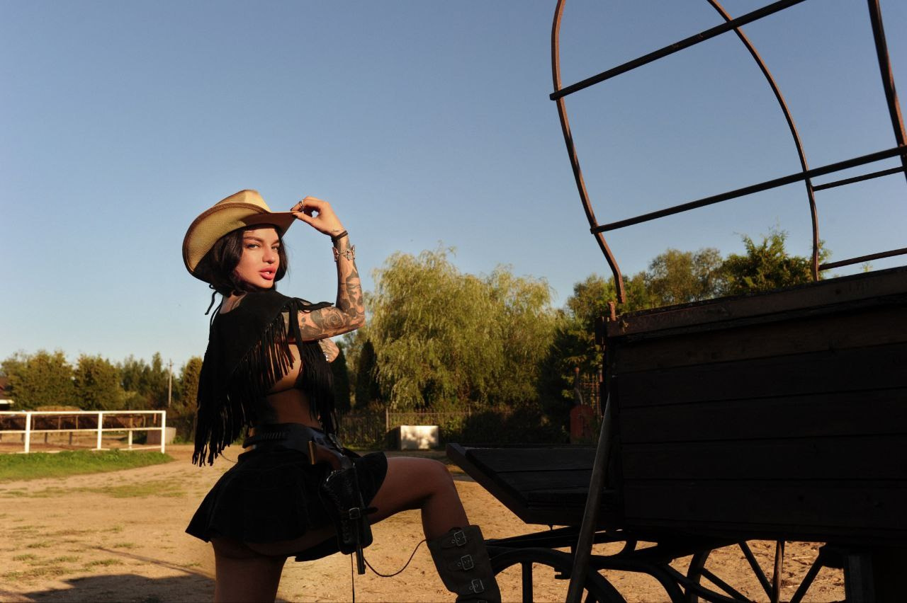 Фотосессия на ранчо. Александр Mr.Brass — фотографирую женский портрет в Москве