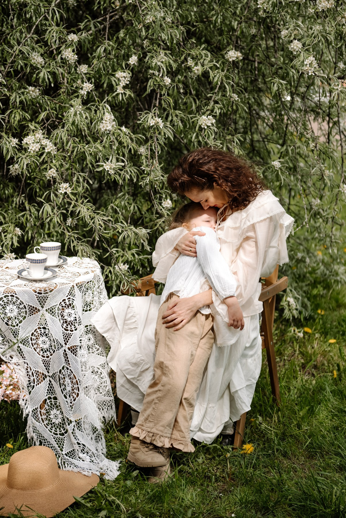 Семейная. Ольга с дочкой. Свадебный и сеейный фотограф в Санкт-Петербурге Елена Худякова