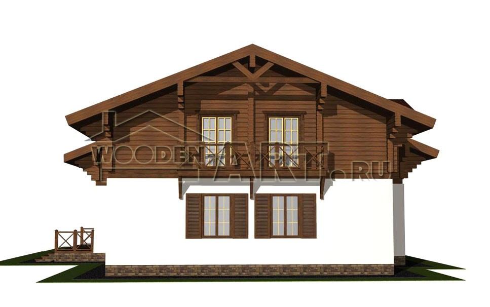 «Каменка» 366 кв. м. Проекты деревянных домов