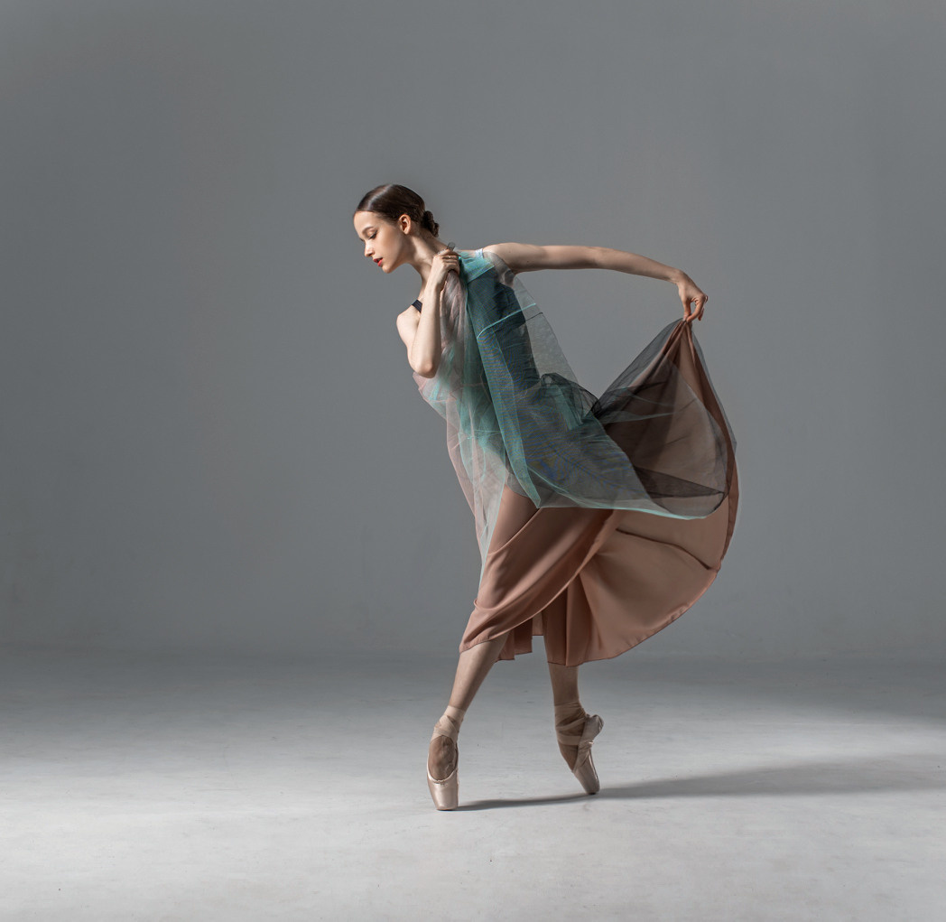 Балетная съёмка на белой циклораме и фонах. Балетный фотограф Алина Ханько — Душа Балета