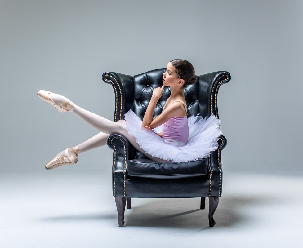 Балетная съёмка на белой циклораме и фонах. Балетный фотограф Алина Ханько — Душа Балета