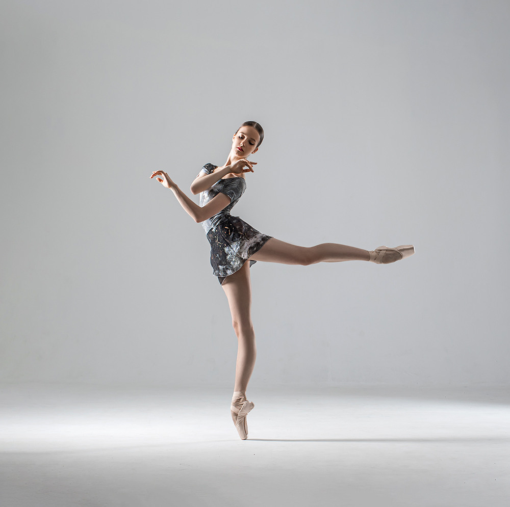 Балетная съёмка на белой циклораме и фонах. Балетный фотограф Алина Ханько — Душа Балета