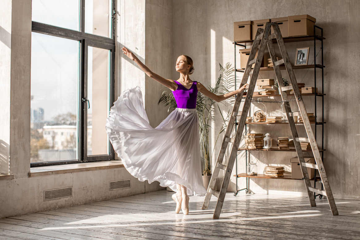 Балетная съёмка в интерьере. Балетный фотограф Алина Ханько — Душа Балета