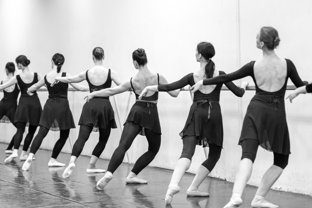 Репортажная съёмка открытых уроков и репетиций. Балетный фотограф Алина Ханько — Душа Балета