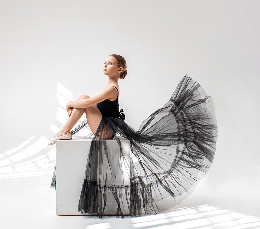 Балетная съёмка на белой циклораме и фонах. Балетный фотограф Алина Ханько — Душа Балета