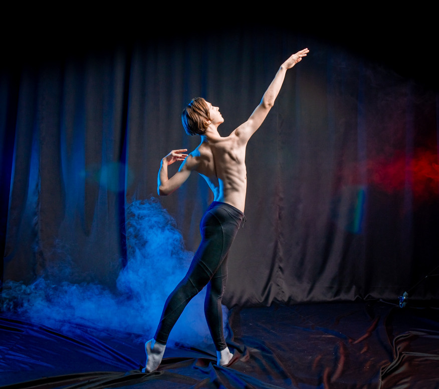 Балетная съёмка на белой циклораме и фонах. Балетный фотограф Алина Ханько — Душа Балета