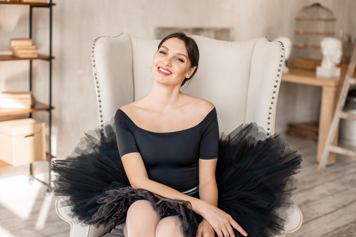 Балетный купальник «Футболка» напрокат Zidans. Балетный фотограф Алина Ханько — Душа Балета