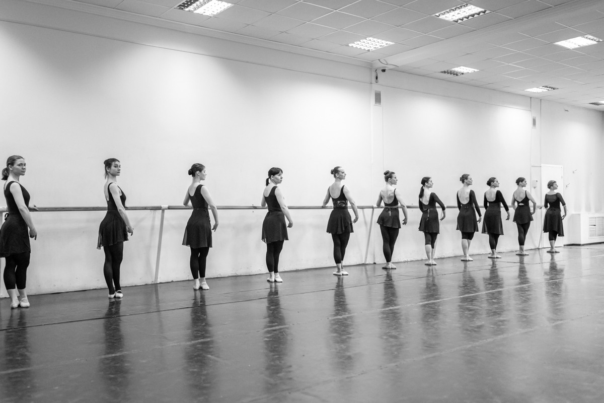 Репортажная съёмка открытых уроков и репетиций. Балетный фотограф Алина Ханько — Душа Балета