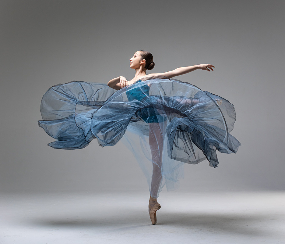 Балетная съёмка на белой циклораме и фонах. Балетный фотограф Алина Ханько — Душа Балета