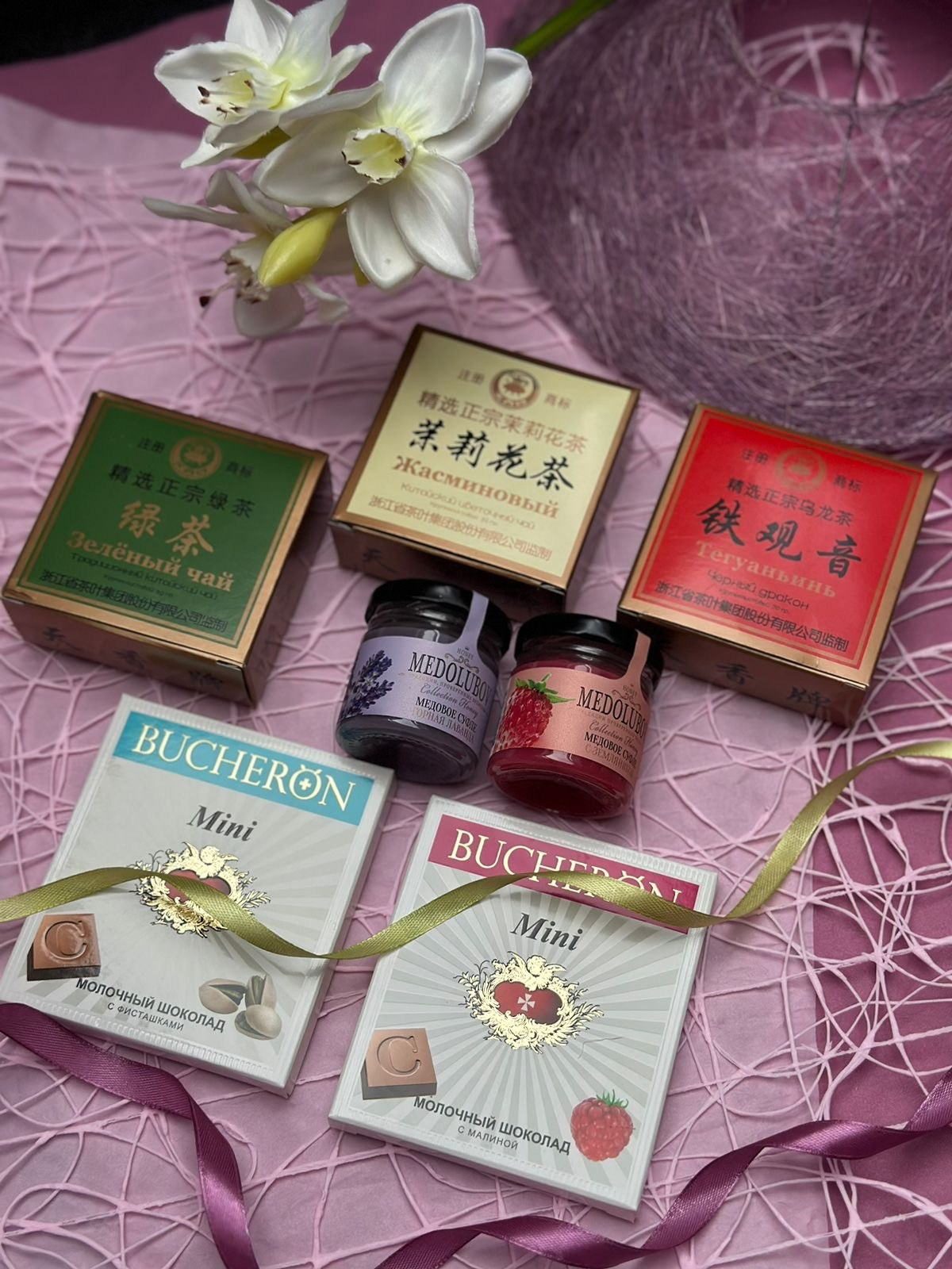 Букет «Нежность». Студия подарочных наборов «Владия»