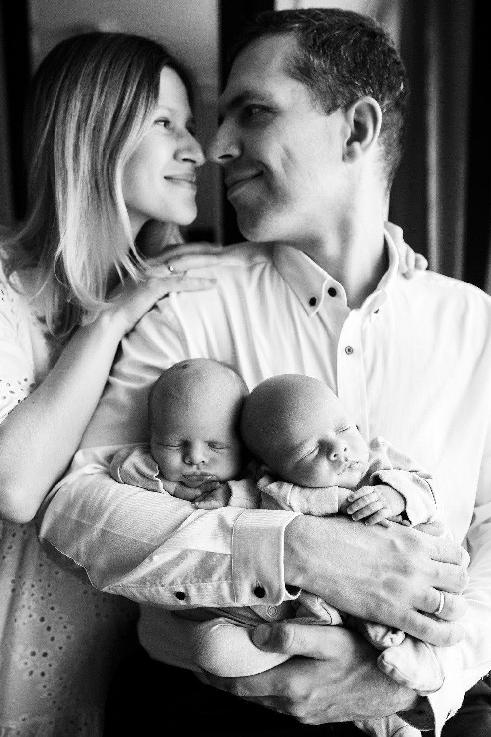 Фотосессия новорожденных Костя и Андрей. Фотограф новорожденных Оксана Полевская