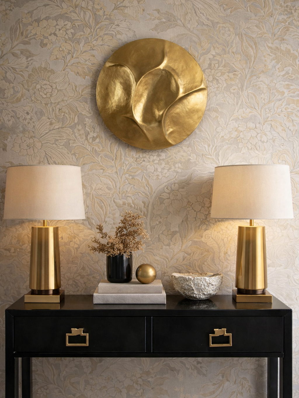 барельеф круглый 