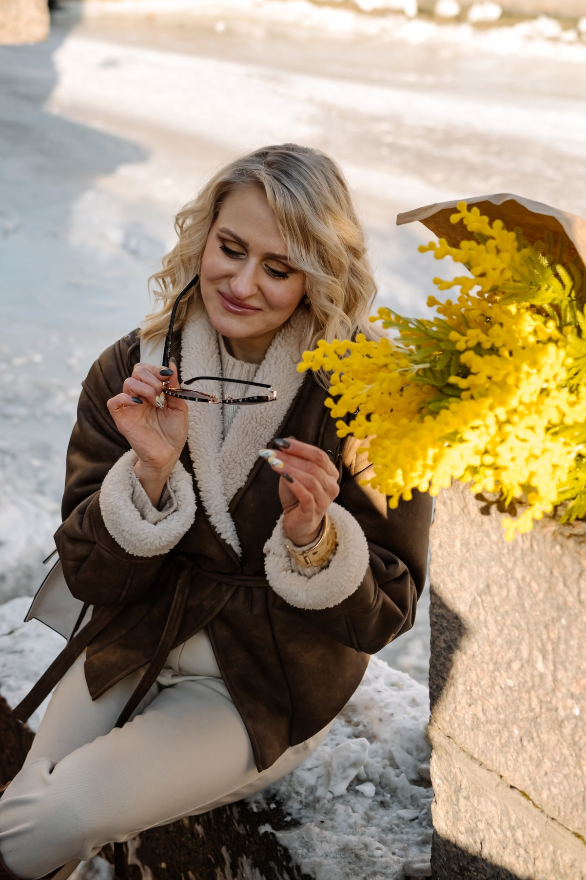 Весна. Прогулка с цветами. Свадебный и семейный фотограф в Санкт-Петербурге Елена Худякова