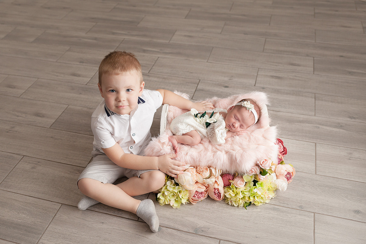 Newborn. Фотограф новорождённых в Самаре