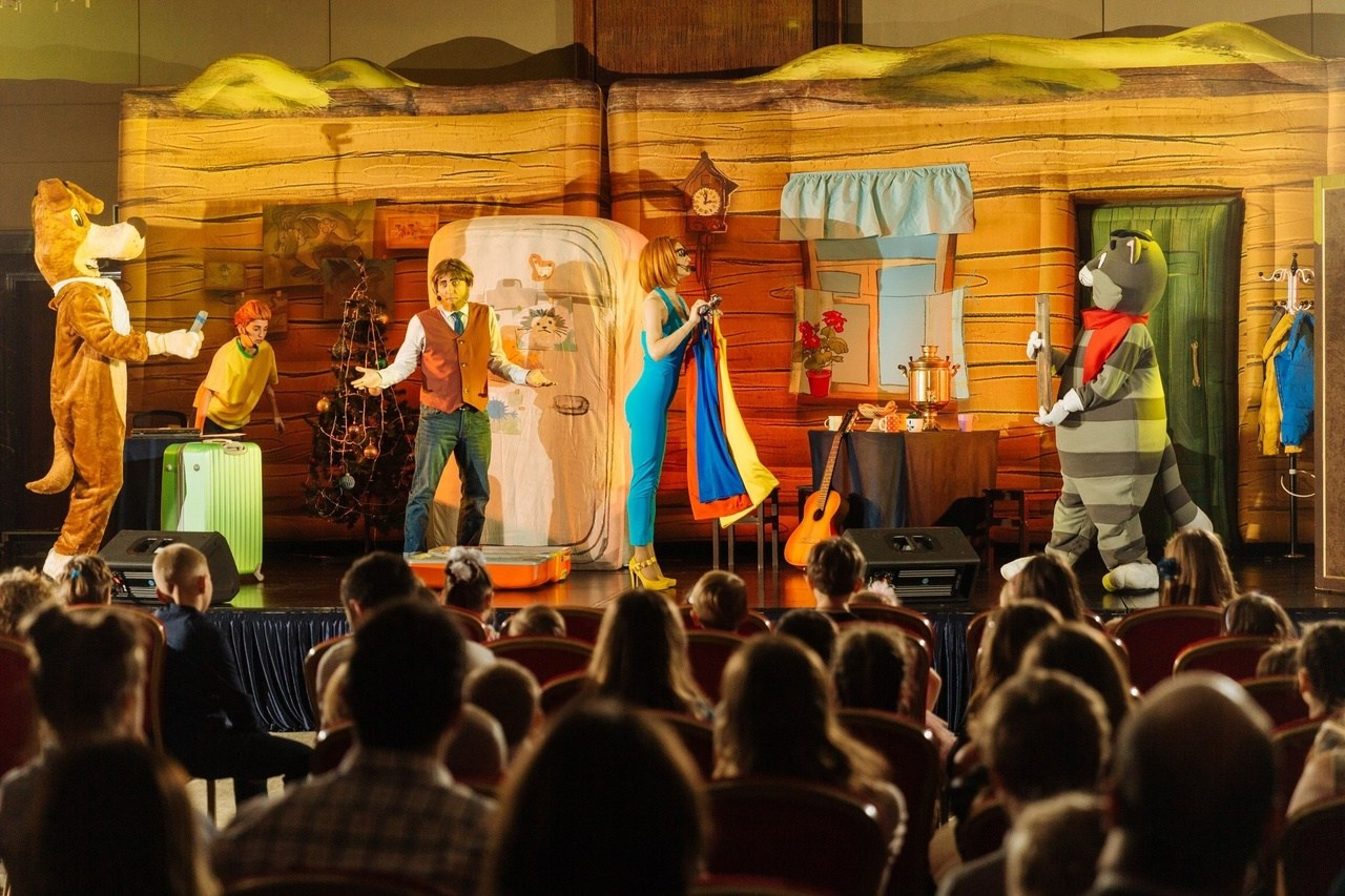 Детская Новогодняя Елка. Портфолио свадебного фотографа. Роман Каргаполов