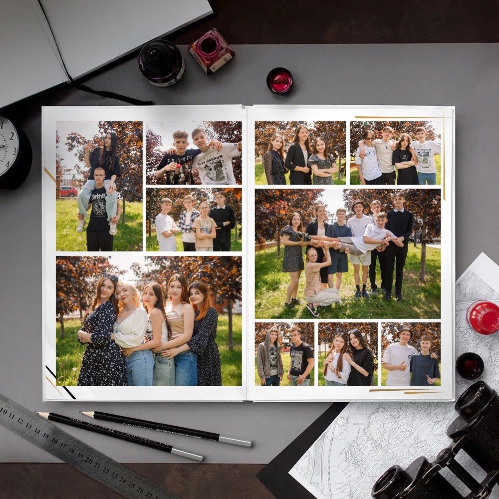 3 разворота 9кл. Детский, семейный и школьный фотограф Светлана Волжанина