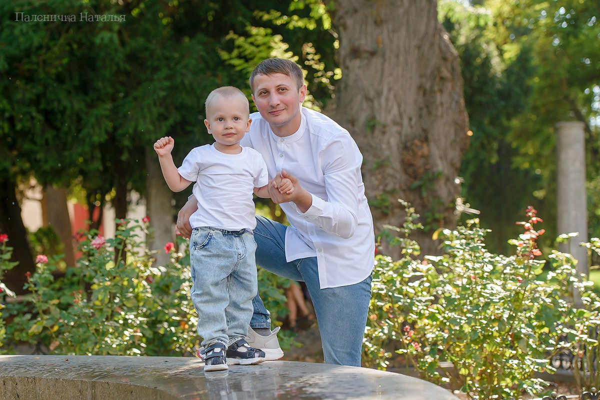 Фотосессия в Севастополе для папы и сына