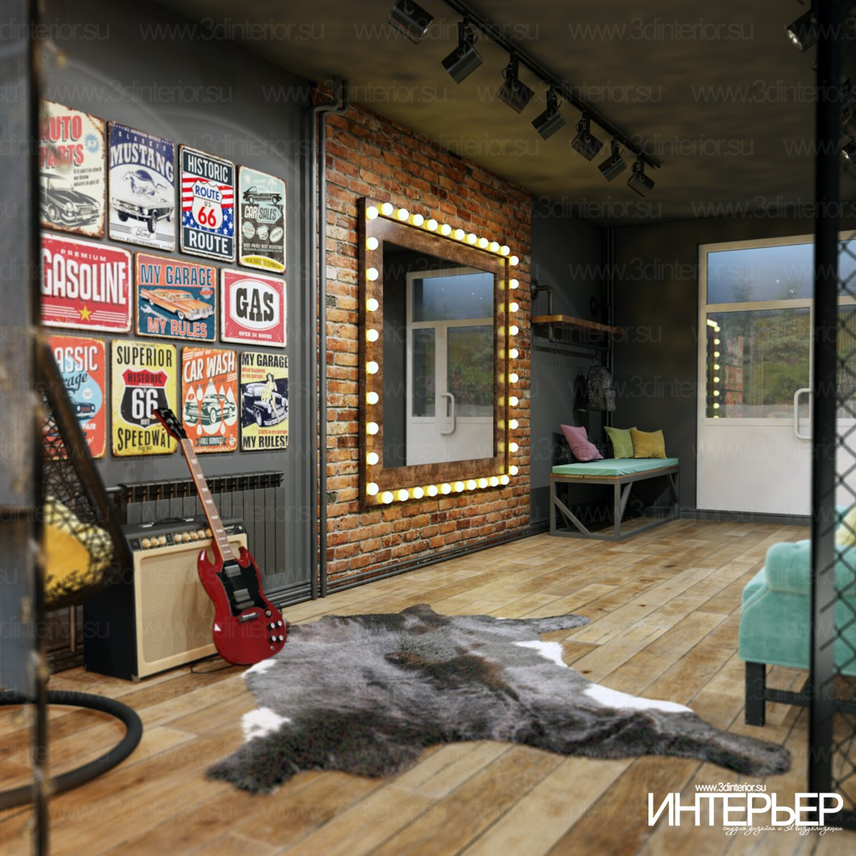 Портфолио. Дизайн интерьера, 3D визуализация и 3D моделирование. Создание проектов и чертежей. КМВ: Кисловодск, Пятигорск, Ессентуки и удаленно