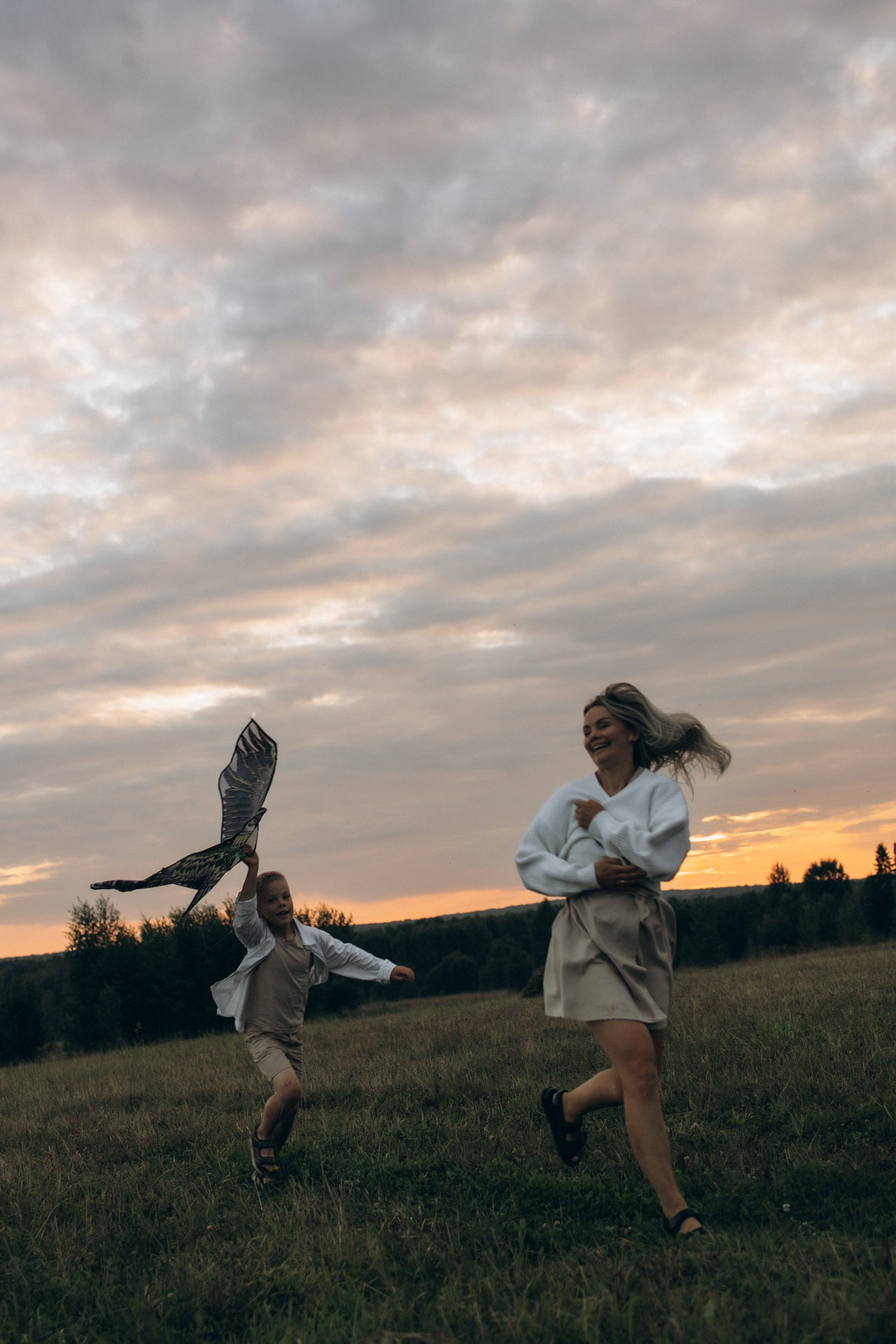 Наталья, Евгений, Кирилл и Вика. Семейный фотограф в Ижевске Даша Денисова