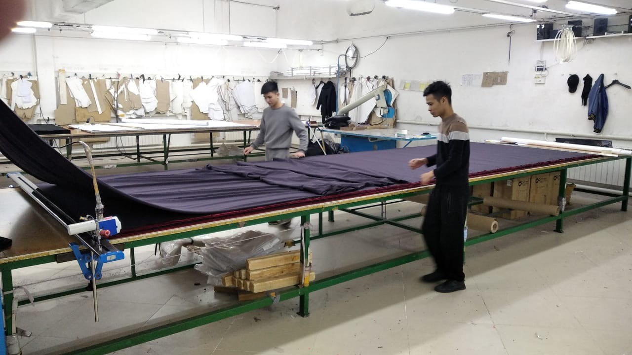 Наше производство. Швейное производство