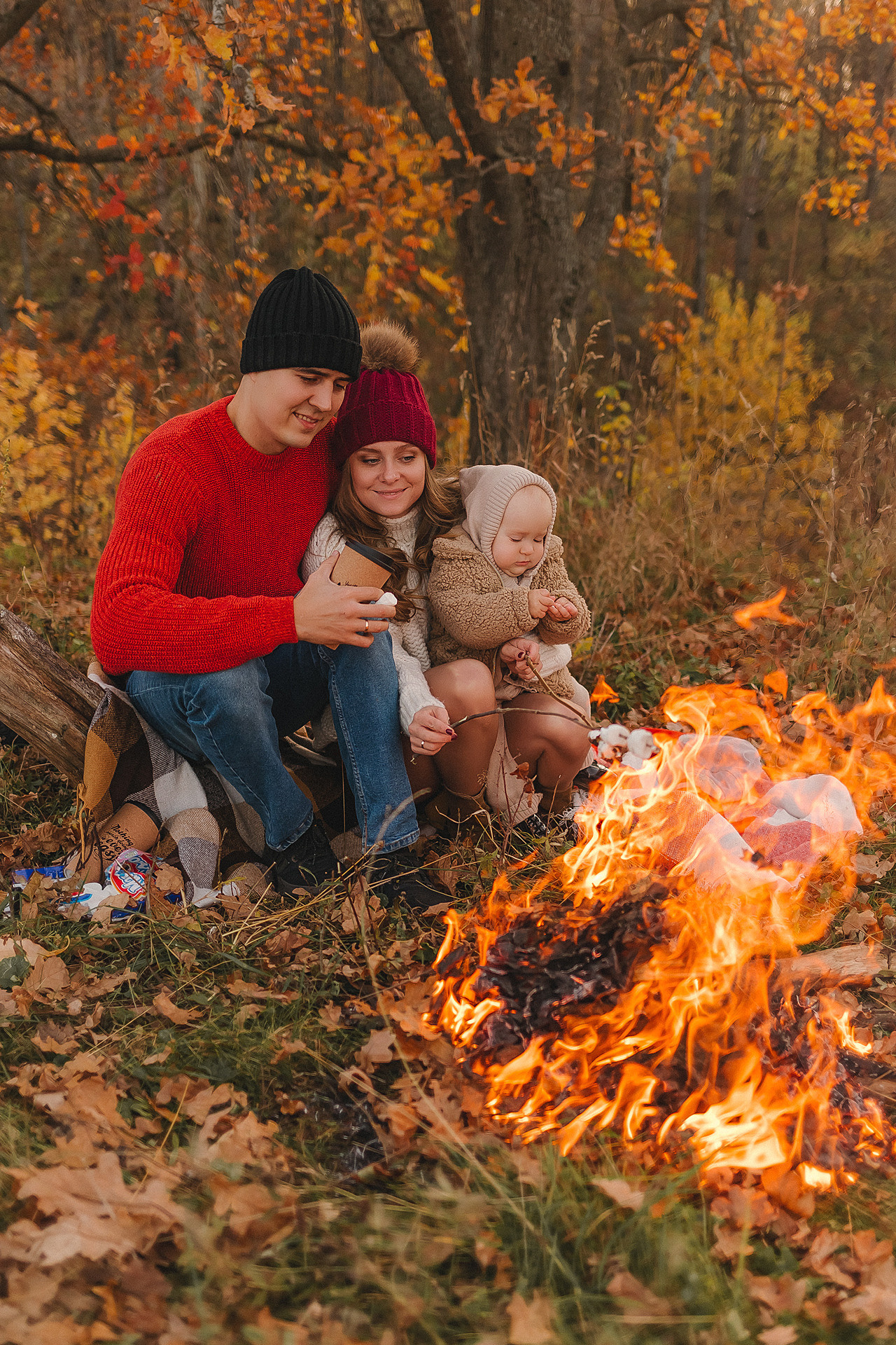 Семейная фотосессия на природе. Фотограф в Чебоксарах Ситулина Наталья