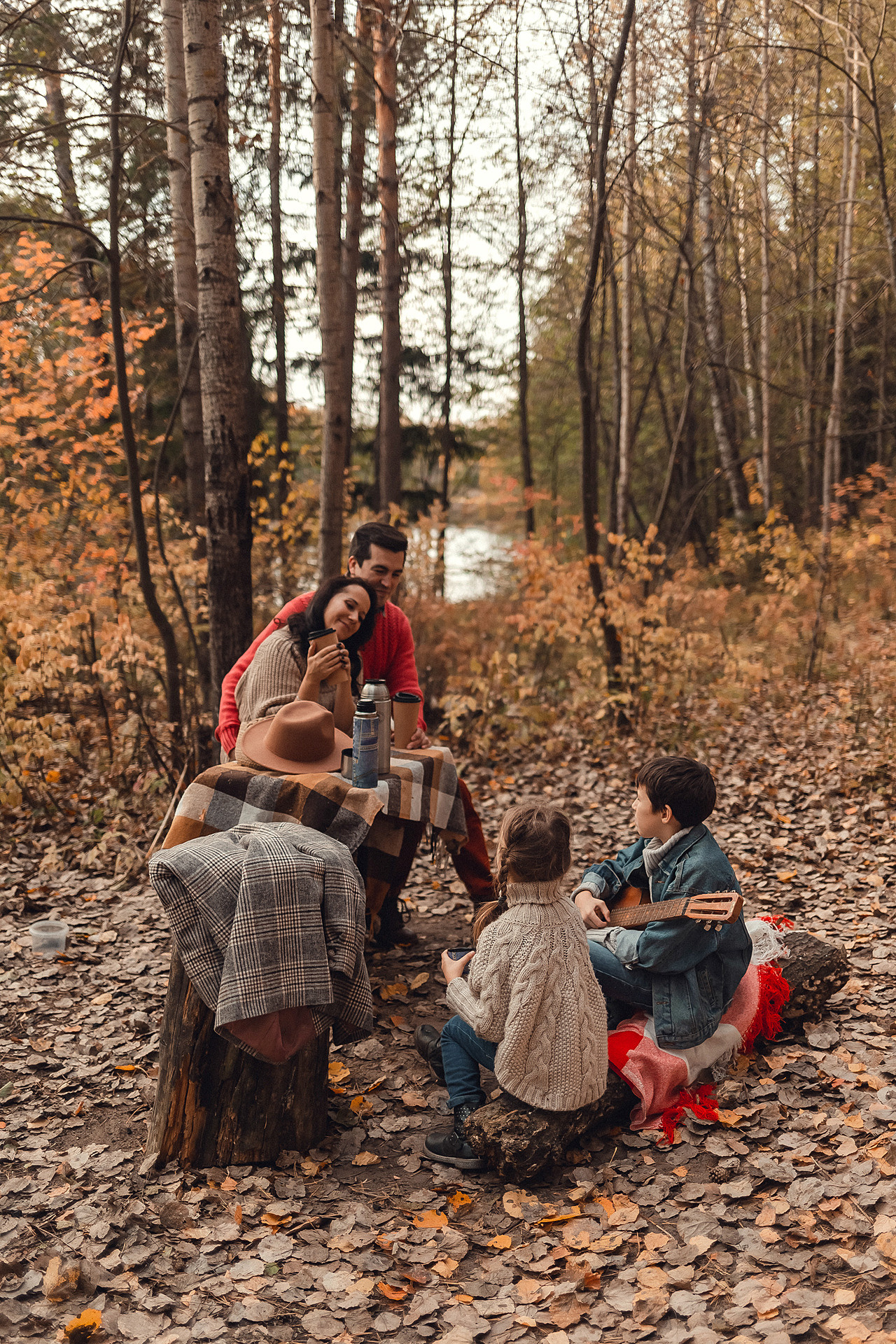 Семейная фотосессия на природе. Фотограф в Чебоксарах Ситулина Наталья