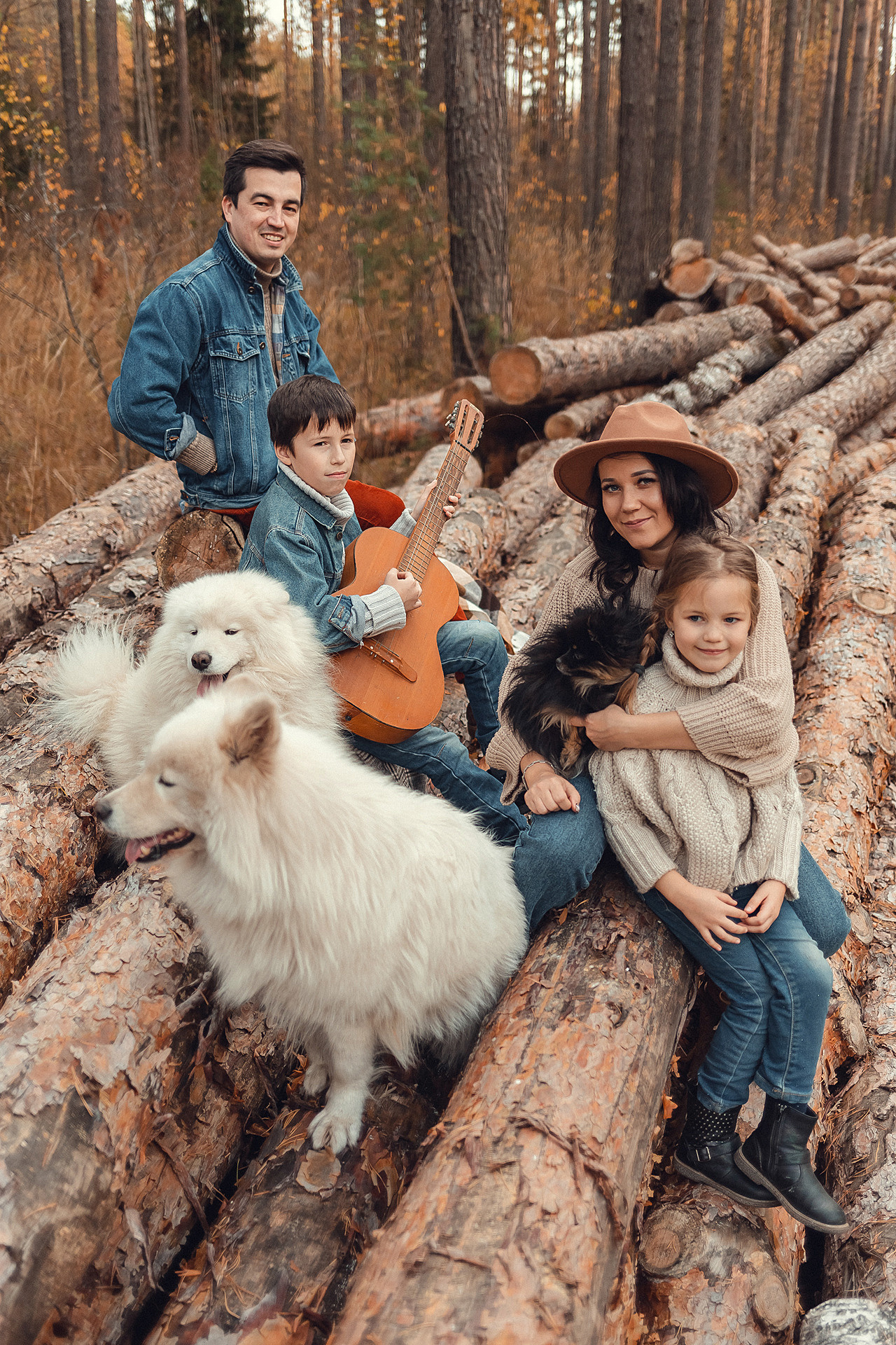Семейная фотосессия на природе. Фотограф в Чебоксарах Ситулина Наталья