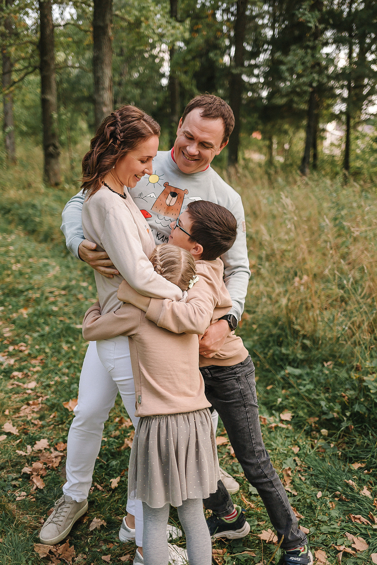 Семейная фотосессия на природе. Фотограф в Чебоксарах Ситулина Наталья