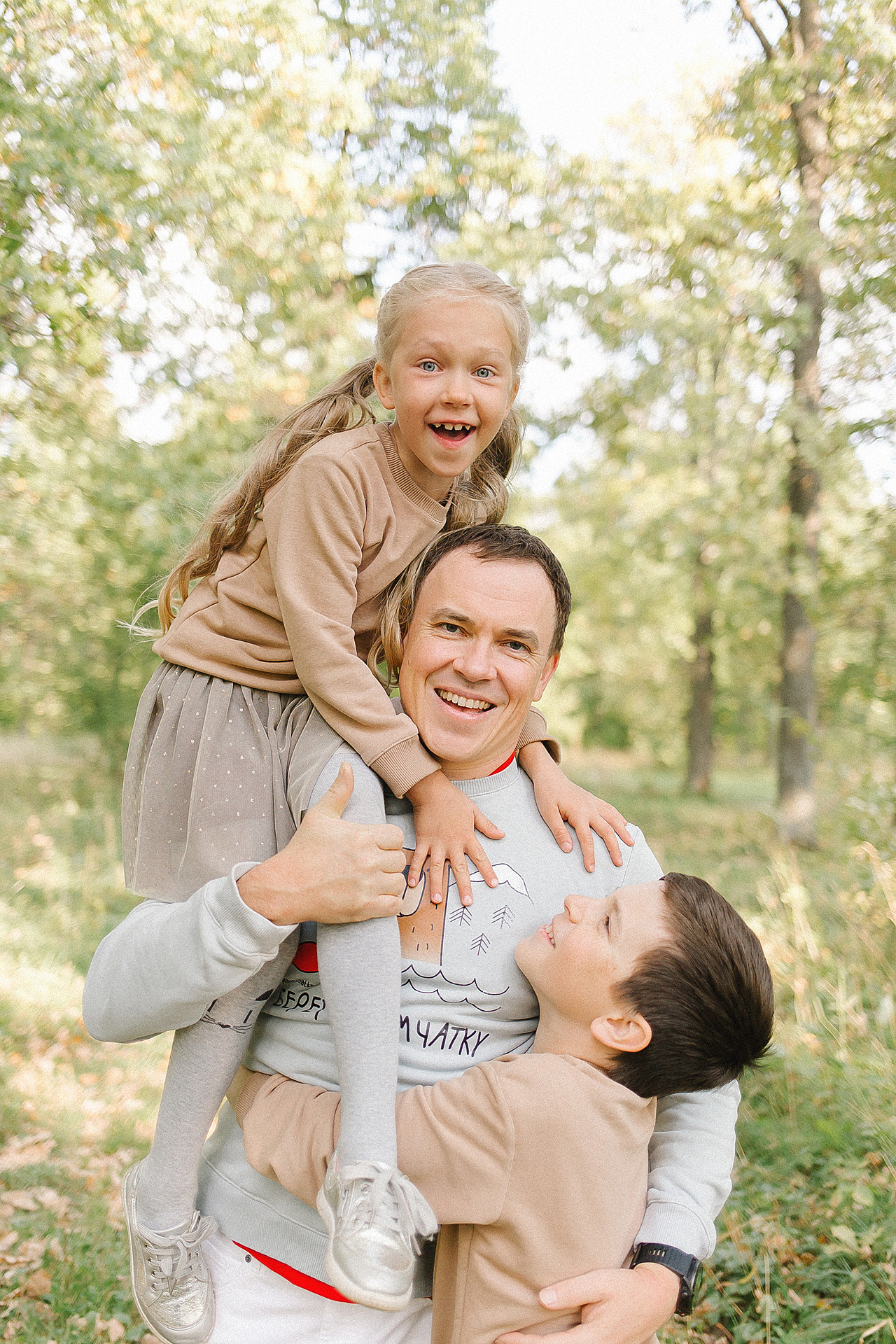 Семейная фотосессия на природе. Фотограф в Чебоксарах Ситулина Наталья