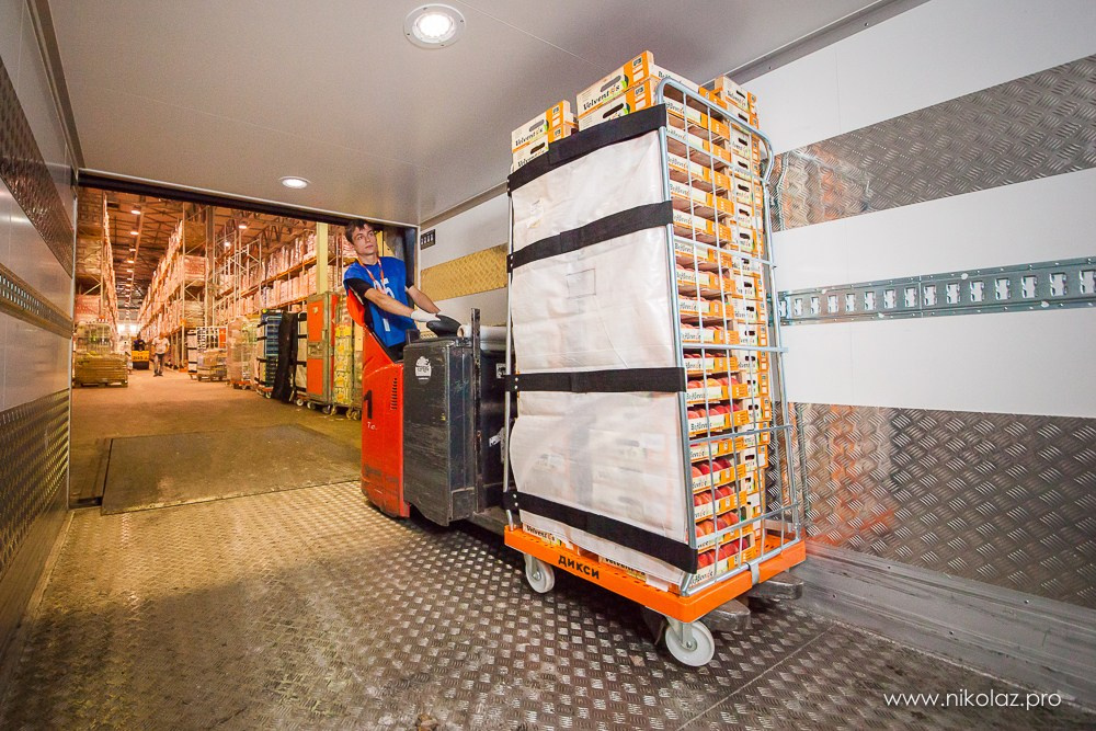 ДИКСИ склад. Видеооператор/Фотограф Николай Завьялов