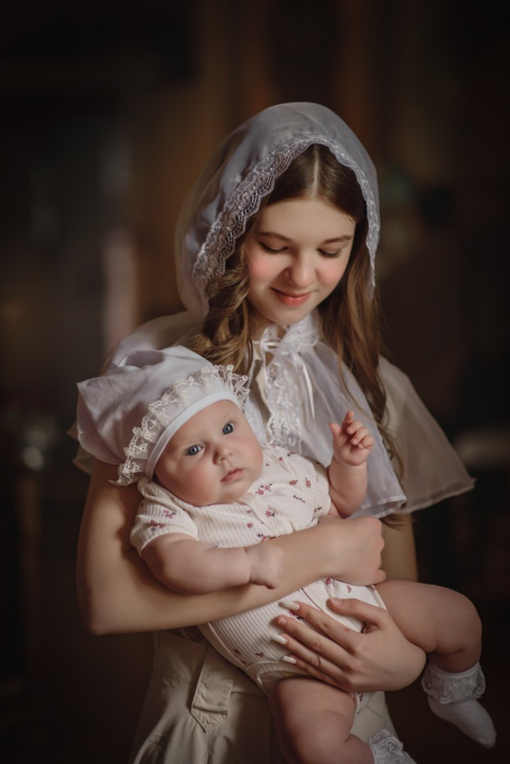 Таинство Крещения (постановочная съемка). Moscow_CPC